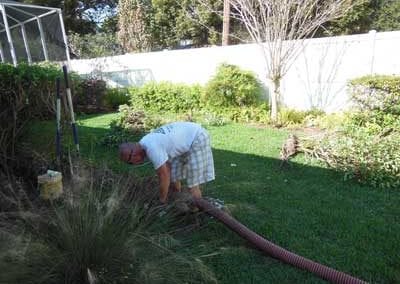 Septic tank maintenance
