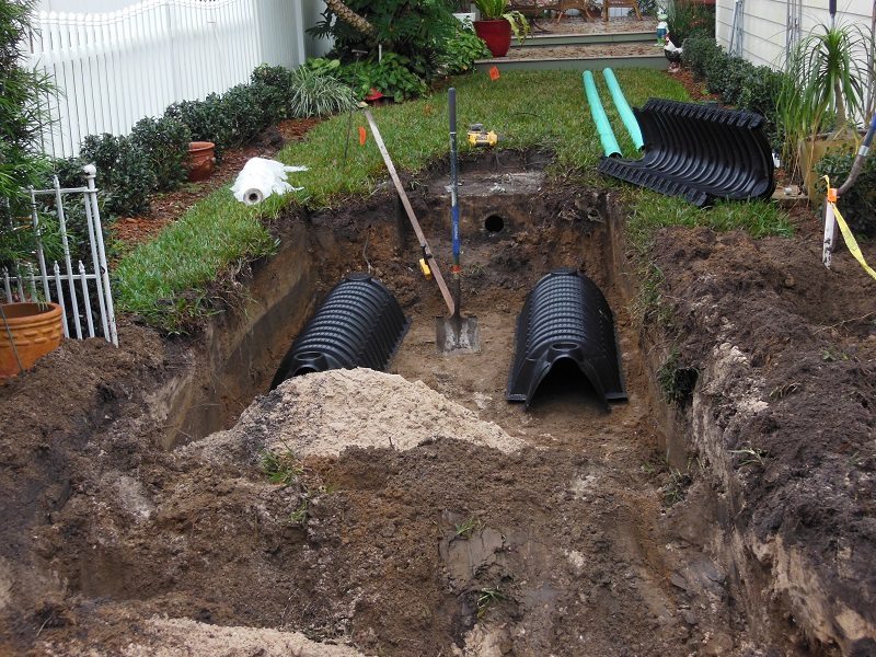 Drain Field Installation