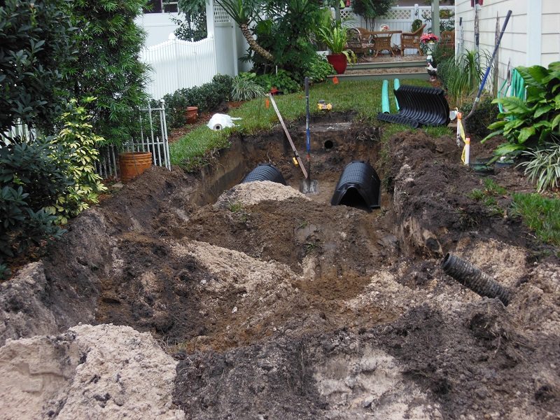 Drain Field Installation