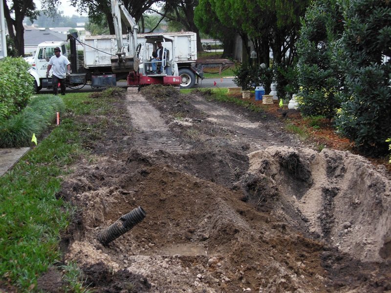 Drain Field Installation