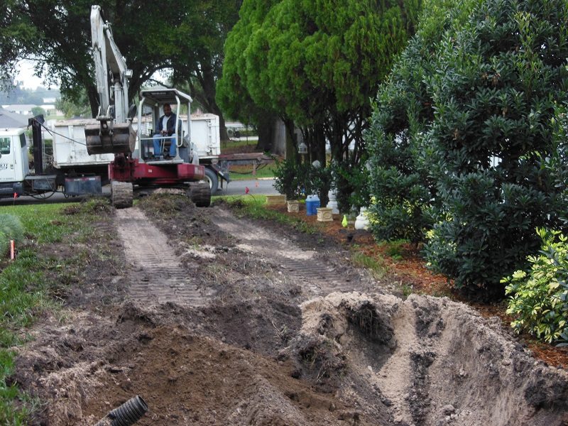 Drain Field Installation