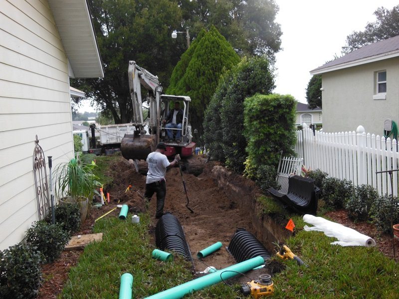 Drain Field Installation