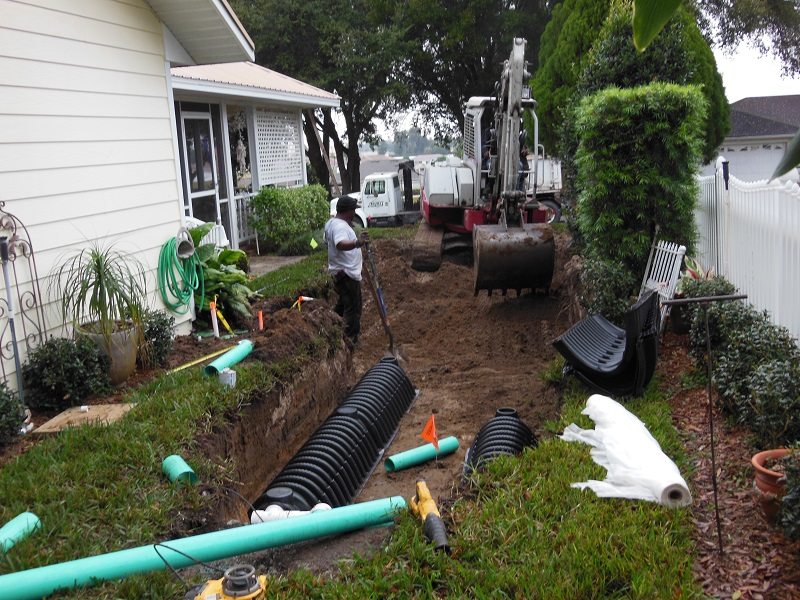 Drain Field Installation