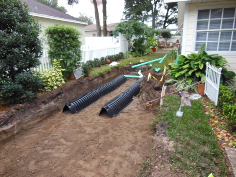 Drain Field Installation