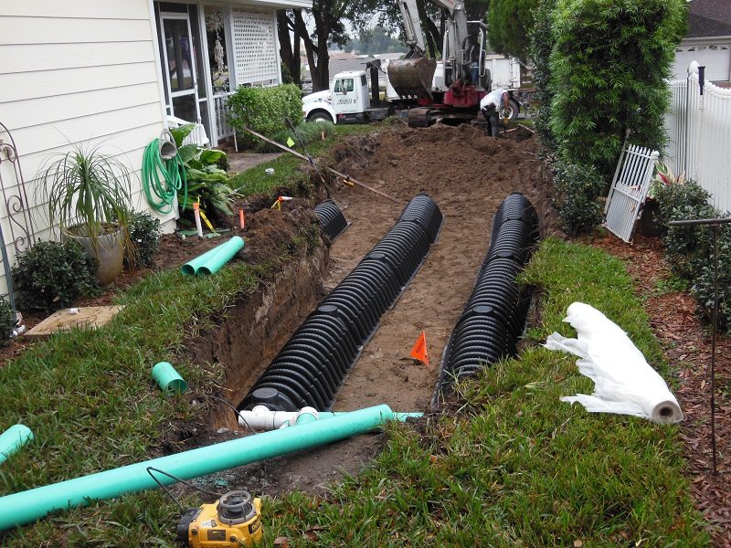 Drain Field Installation