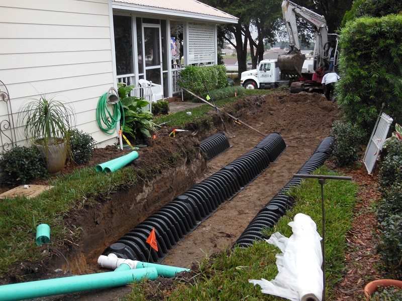 Drain Field Installation