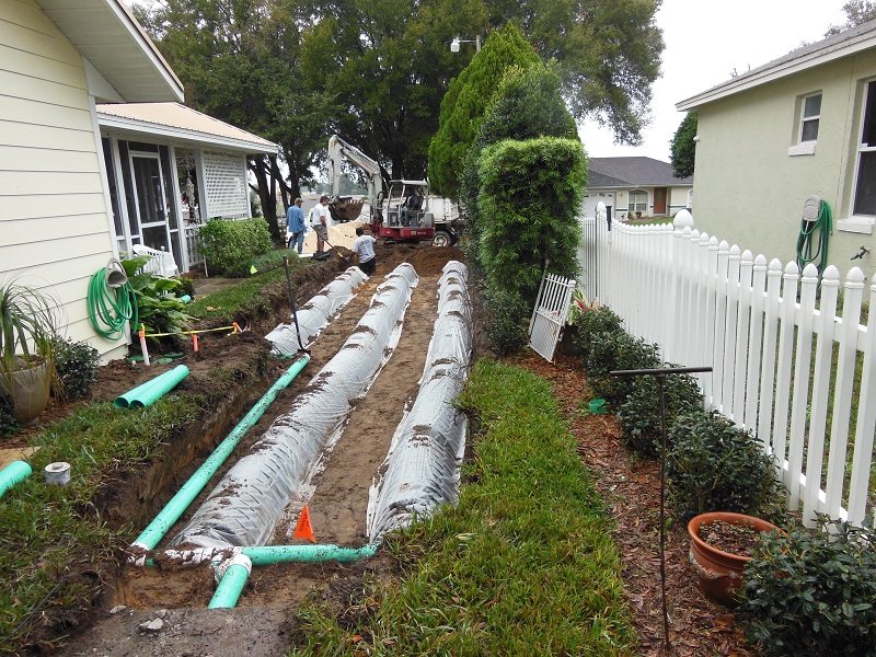 Drain Field Installation