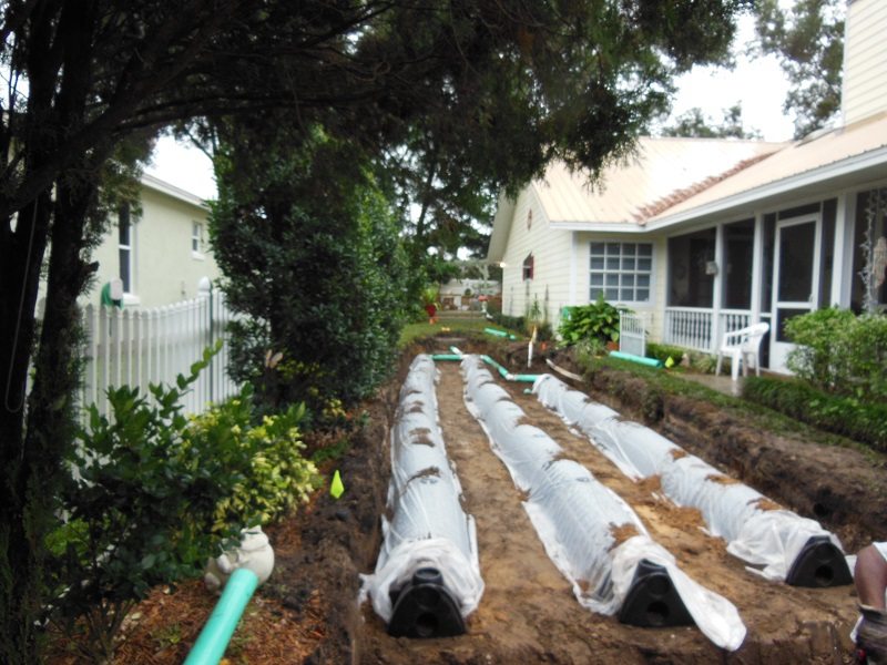 Drain Field Installation