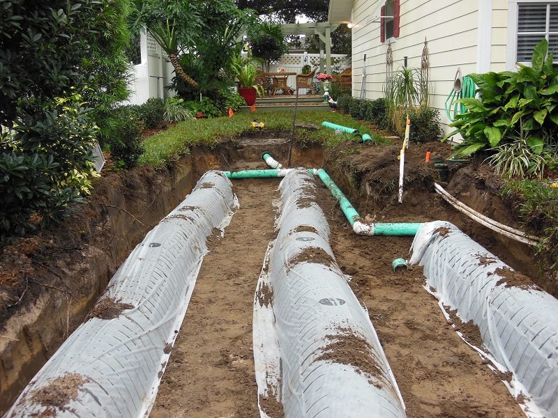Drain Field Installation