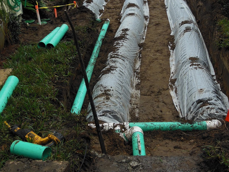 Drain Field Installation