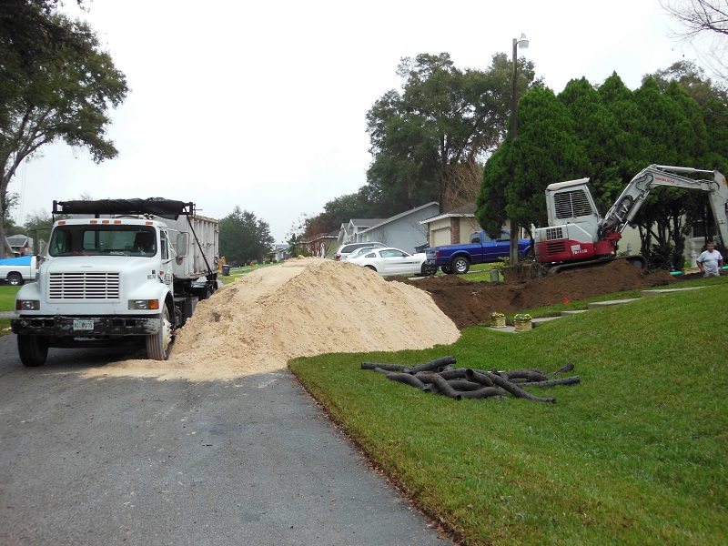 Drain Field Installation
