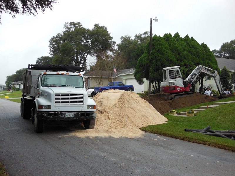Drain Field Installation