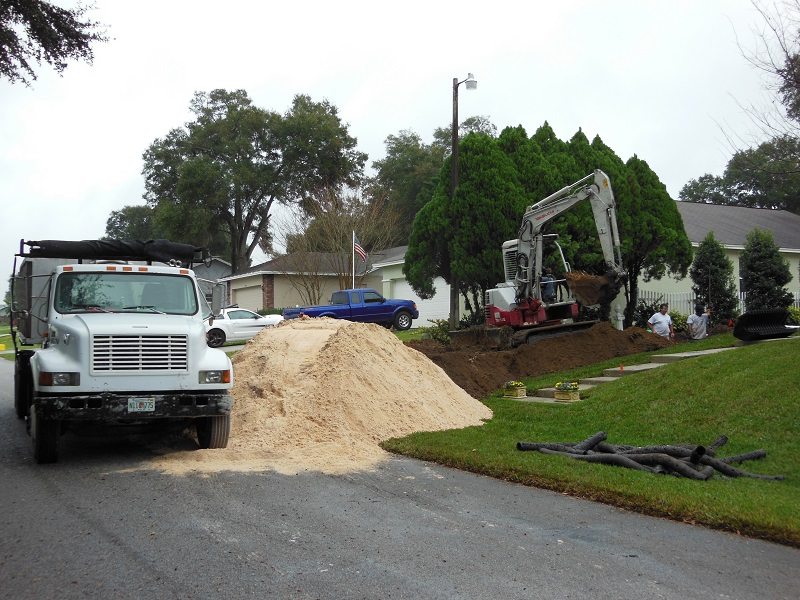 Drain Field Installation