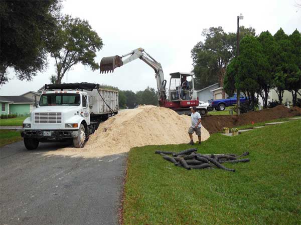 Drain Field Installation