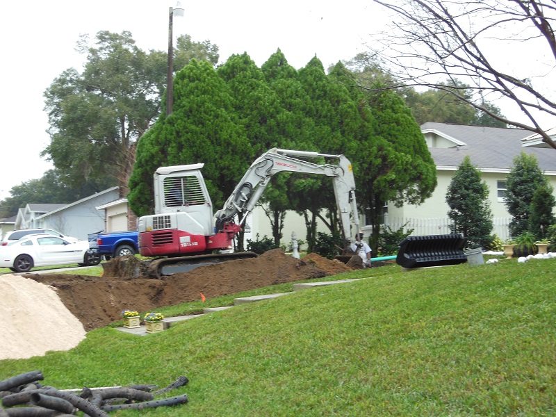 Drain Field Installation