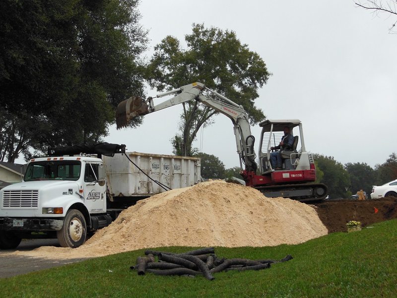 Drain Field Installation