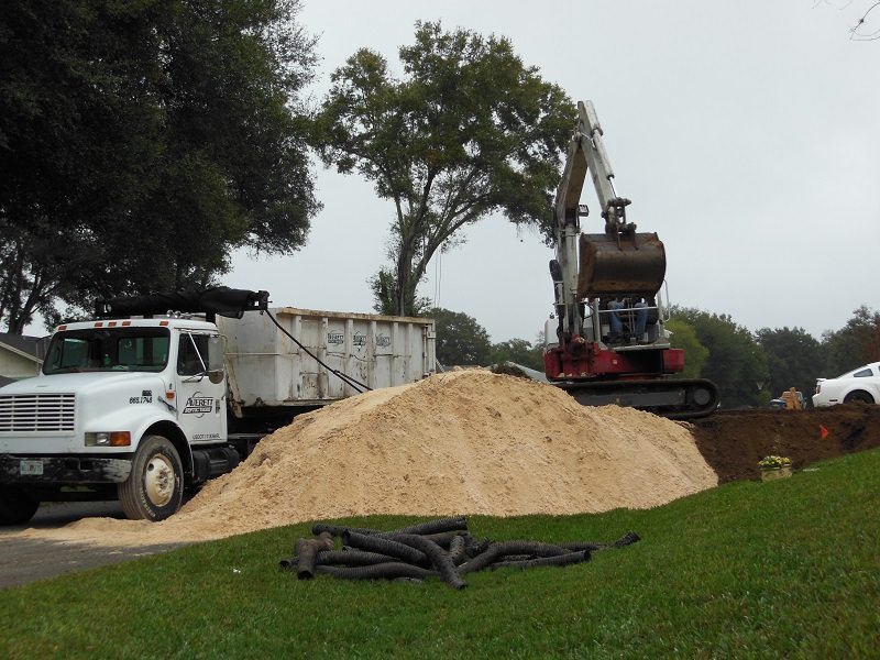Drain Field Installation
