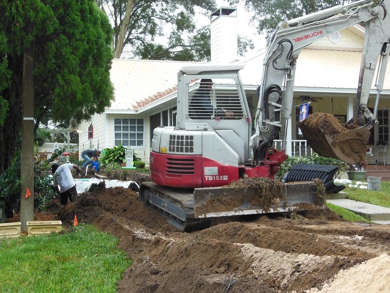 Drain Field Installation