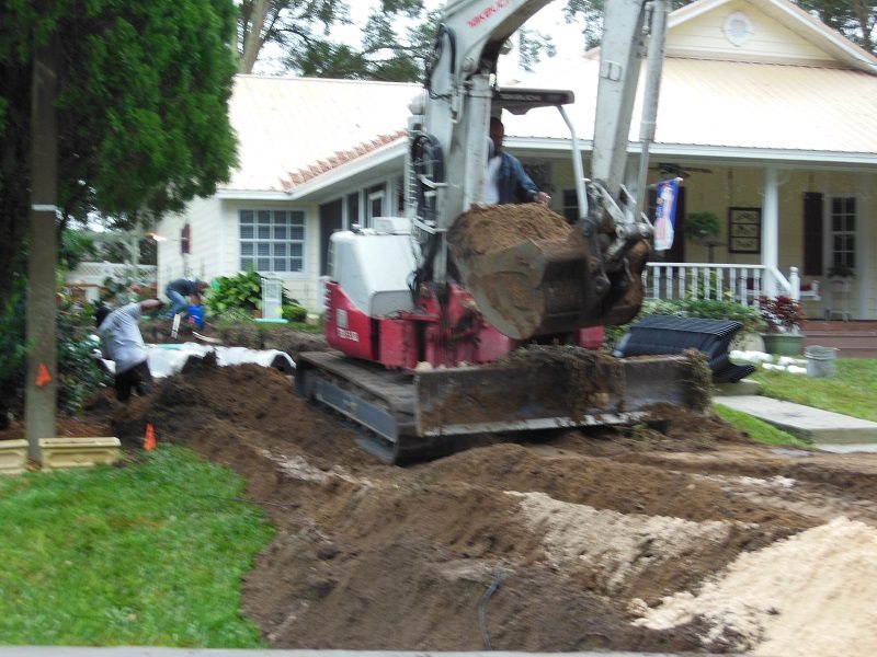 Drain Field Installation