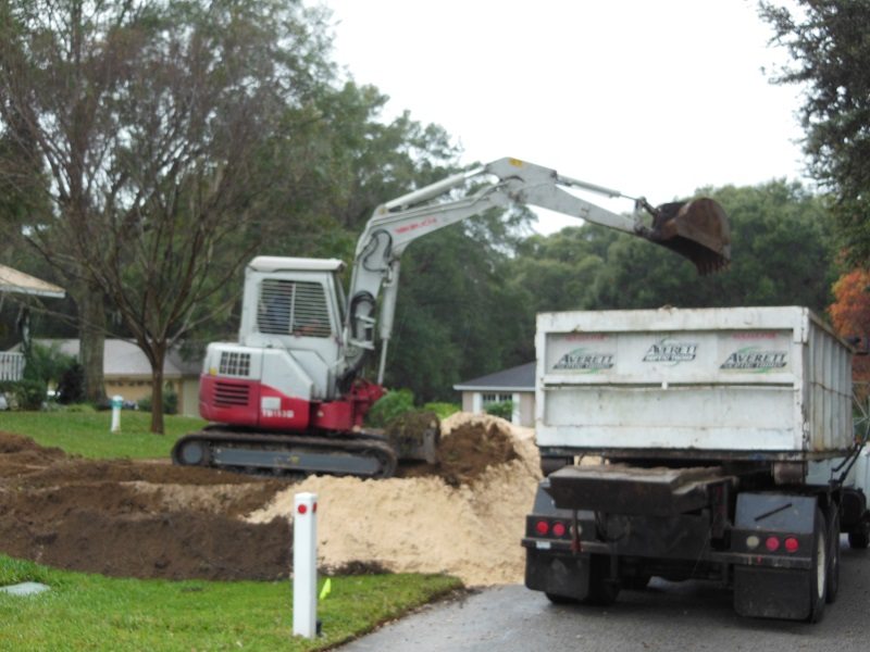 Drain Field Installation