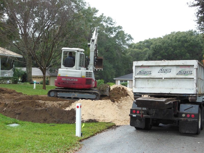 Drain Field Installation
