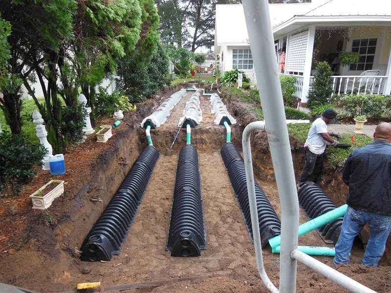 Drain Field Installation