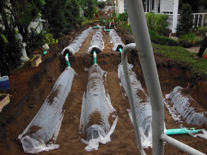 Drain Field Installation