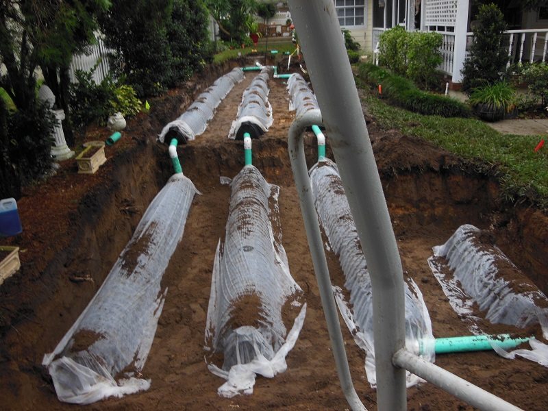 Drain Field Installation