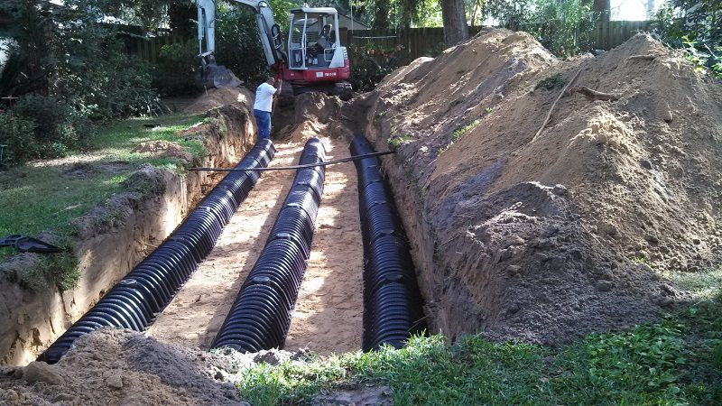 Drain Field Installation
